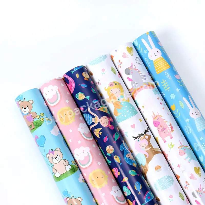 New Design 50*70cm Child Gift Wrapping Paper 80gsm Bond Paper Sheet With Cartoon Pattern Printed - Buy 50*70cm Child Gift Wrapping Paper,80gsm Bond Paper Sheet,Bond Paper Sheet With Cartoon Pattern Printed.