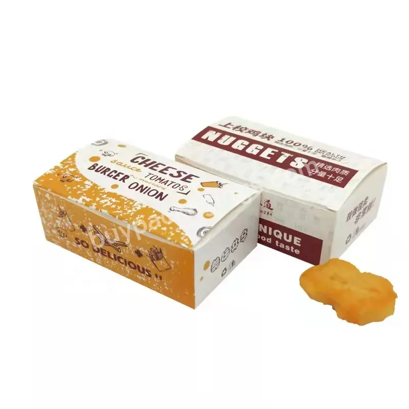 New Design Custom Hamburger Fried Chicken Wing Paper Boxes Grease Proof Popcorn Box - Buy Popcorn Box,Custom Hamburger Fried Chicken Wing Paper Boxes,Fried Chicken Box Grease Proof.