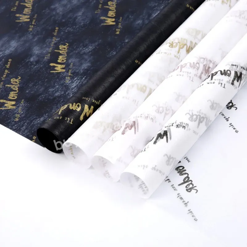 New Design Custom Logo Printing Waterproof Nonwoven Tissue Wrapping Paper For Valentine's Day Gift Packing - Buy Custom Logo Printing Paper,Waterproof Nonwoven Tissue Wrapping Paper,Valentine's Day Gift Packing.
