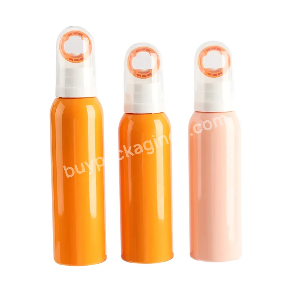 New Design Plastic Cosmetic Packaging Pump Fine Mist Pet Skin Care Facial Moisturizing Sunscreen Spray Bottles