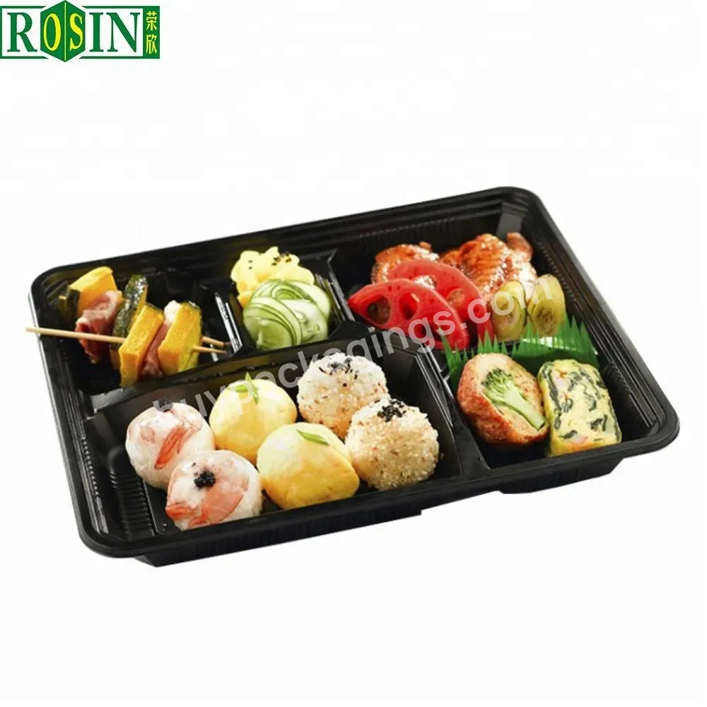 New Design Pp 500ml 1000ml 4 Compartments Customized Eco-friendly Disposable Containers With Lids For Food - Buy Disposable Containers With Lids For Food,Tray For Fast Food,1000ml Disposable Food Container.
