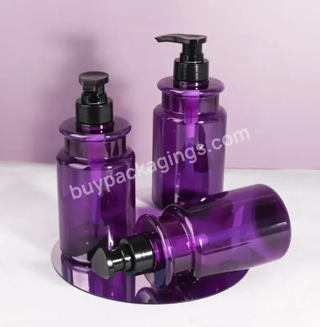 New Design Purple Eco Friendly Body Wash Bottle Dispenser Bottle Pet Bottle Mould 500ml - Buy Body Wash Dispenser Bottle,Eco Friendly Body Wash Bottle,Pet Bottle Mould 500ml.