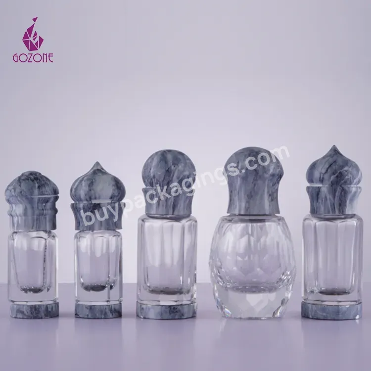 New Design Transparent Essential Oil Glass Bottle Oud 12 Ml Arabic Attar Bottle - Buy Attar Bottles,Perfume Oil Bottles,Oil Perfume Bottle.