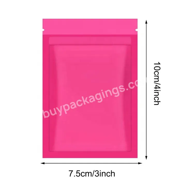 New Digital Printing Soft Touch Smellproof Bag Child Proof Resistant Ziplock Packaging Mylar Pouch - Buy Mylar Pouch,Ziplock Packaging,Digital Printing Mylar Pouch.