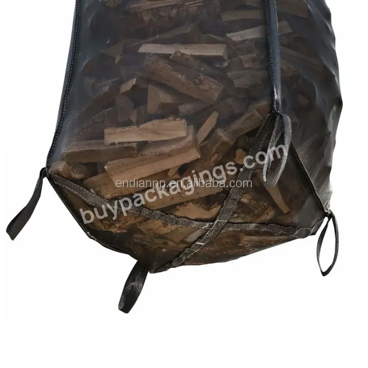 New Material Polypropylene Vented Big Bag One Ton Breathable Bulk Bags For Firewood Packing - Buy One Ton Vented Big Bag,Breathable Bulk Bags,Polypropylene Breathable Big Bag.