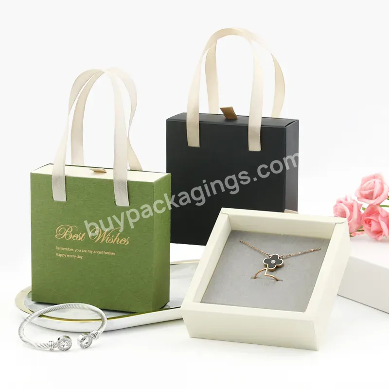 New Portable Drawer Earring Necklace Bracelet Jewelry Storage Box Gift Packaging Box - Buy Custom Cardboard Paper Coffee Mug Packaging Box Gift Corrugated Shipping Appliance Coesmetic Electroinc Packaging Box,Circle-shaped Paper Packaging Box Paper B