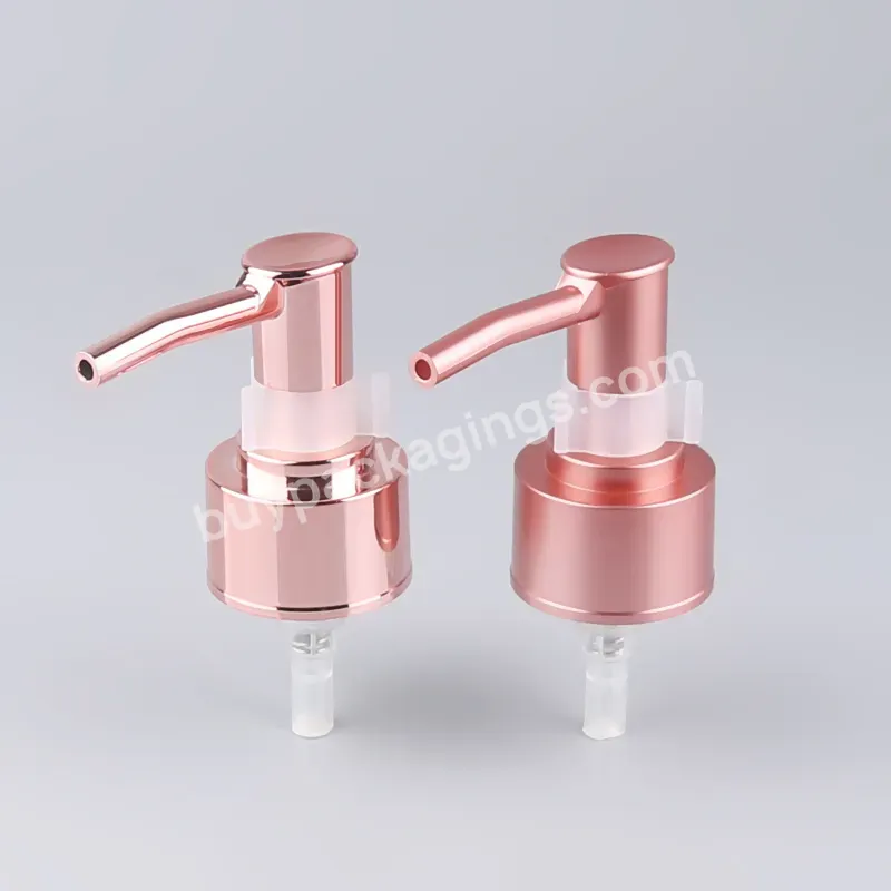 New Product Shampoo Pump Dispensing Uv Rose Gold Dispenser Lotion Pump For Pet Lotion Pump Bottle And Shampoo Bottles - Buy Free Sample 28-410 Metal Silver Stainless Steel Pump Bottle Hand Push Body Shampoo Soap Dispenser Lotion Pump,Plastic Head Bam