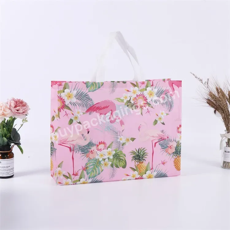 New Promotional Pp Laminated Non Woven Bags Custom Pp Woven Printing Matte Laminated Shopping - Buy Custom Pp Woven Printing Matte Laminated Shopping,Non Woven Gift Bag,Pp Laminated Non Woven Bags.