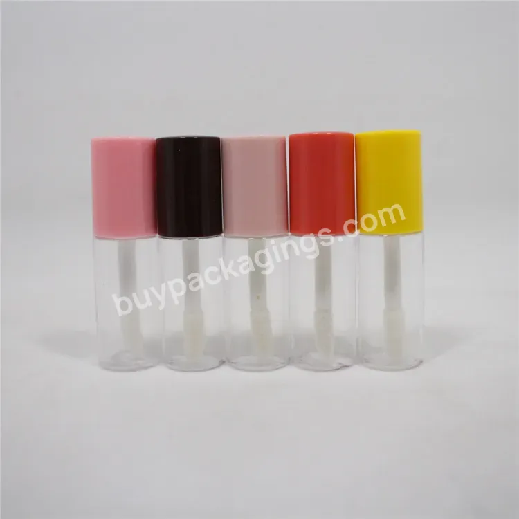 Newest Macarons Pink Set Lip Gloss Bottle 1.5ml Round Private Label Purple Orange Yellow Frosted Lip Gloss Tubes - Buy 7ml Lipgloss Containers Matte Black Gold Silver Private Led Light Up Lip Gloss Tube With Light And Mirror,Mini Lip Gloss Tubes Empt
