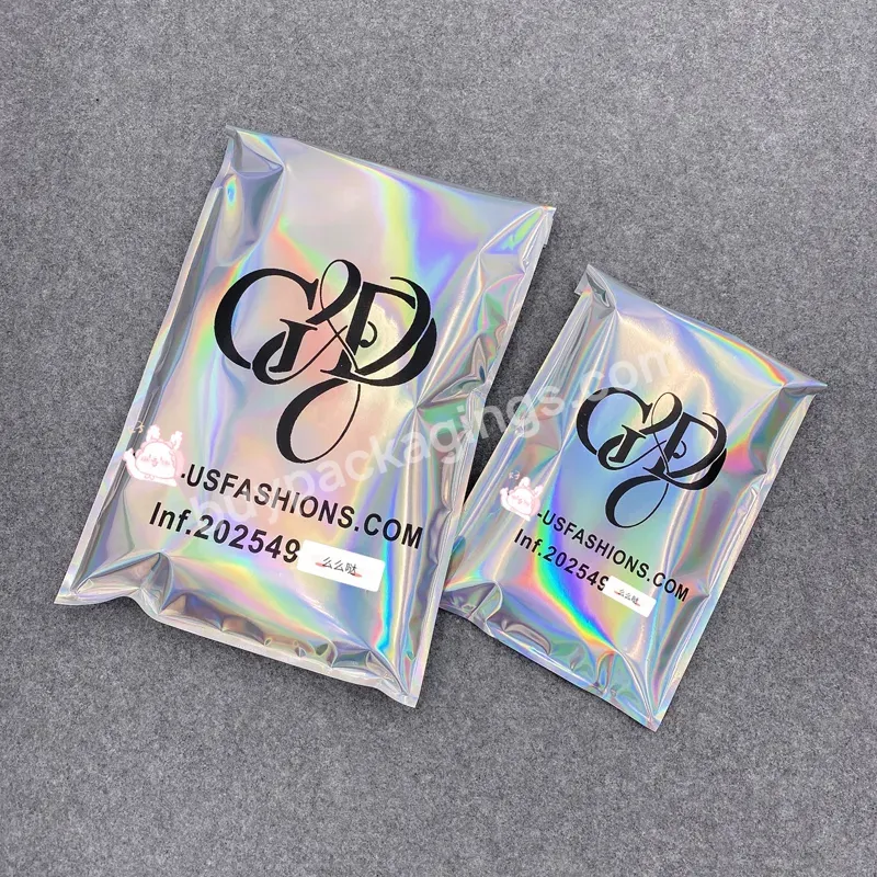 No Bubble Christmas Gold Foil Poly Mailers Holographic Poly Mailer - Buy Custom Logo Courier Bag Aluminium Poly Bag,High Quality Aluminium Poly Bag,Courier Bag.