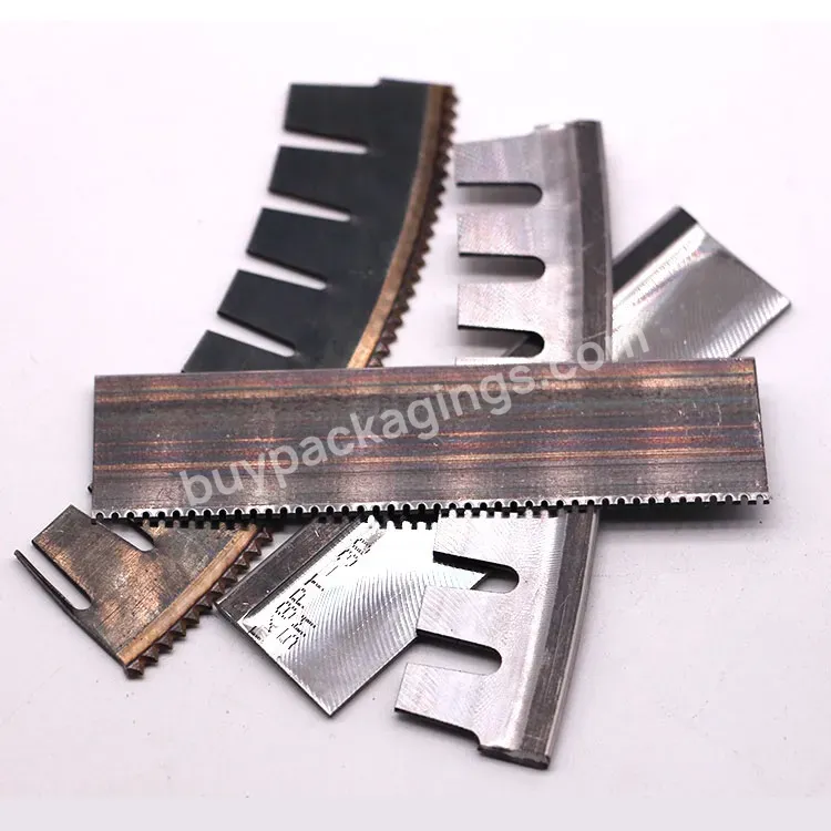 Notched And Curved 1.42mm Steel Rotary Cutting Rule Die Cutting Blade - Buy Rotary Die Blade,1.42mm Rotary Cutting Rule,Steel Rule Die Cutting Blade.