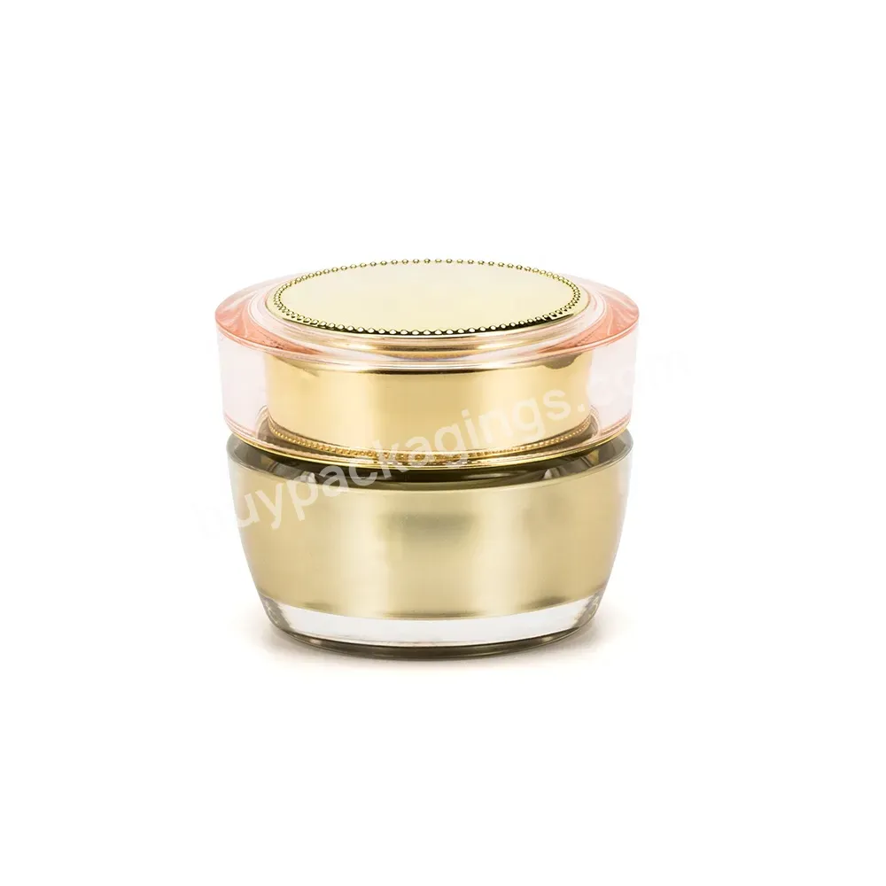 Obrou 25g Plastic Snail Face Cream Cosmetic Jars