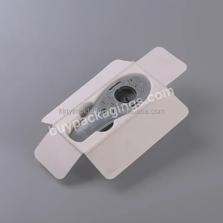 Odm / Oem Biodegradable Sugarcane Pulp Molded Inlay Customized Logo White Electronic Packaging Insert Tray - Buy Biodegradable Packaging Tray,Pulp Molded Inlay,Pulp Molded Packaging.