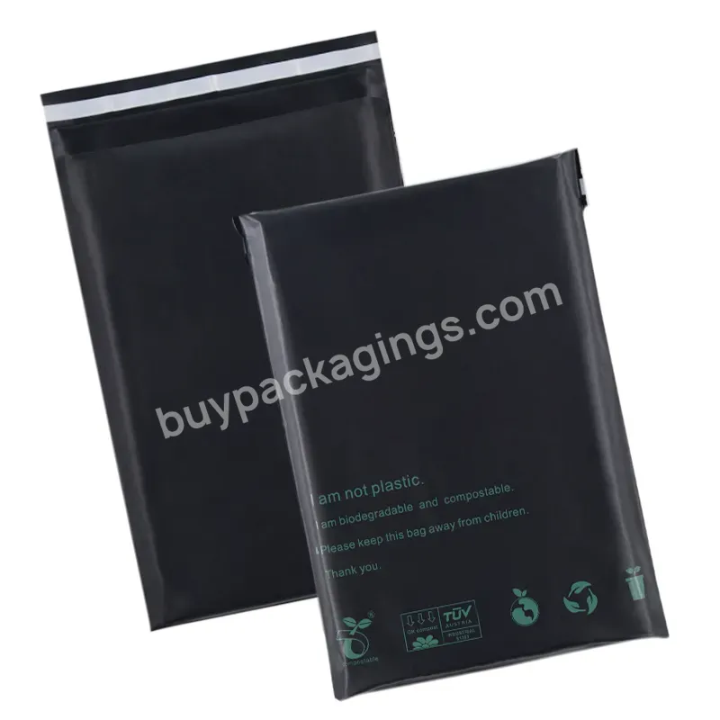 Odm Oem Black Clothing Packaging Biodegradable Eco Friendly Poly Mailer Custom Logo Courier Package Mail Bags For Pet Toys - Buy Custom Black Mailer Bag,Mailing Bags Biodegradable,Eco Friendly Poly Mailer.