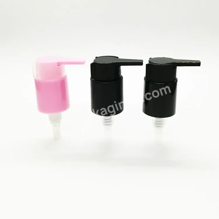 Oem 24/410 Mold Matte Plastic Treatment Pump Cosmetic Cream Pump Serum Dispenser Pump For Cosmetic Package
