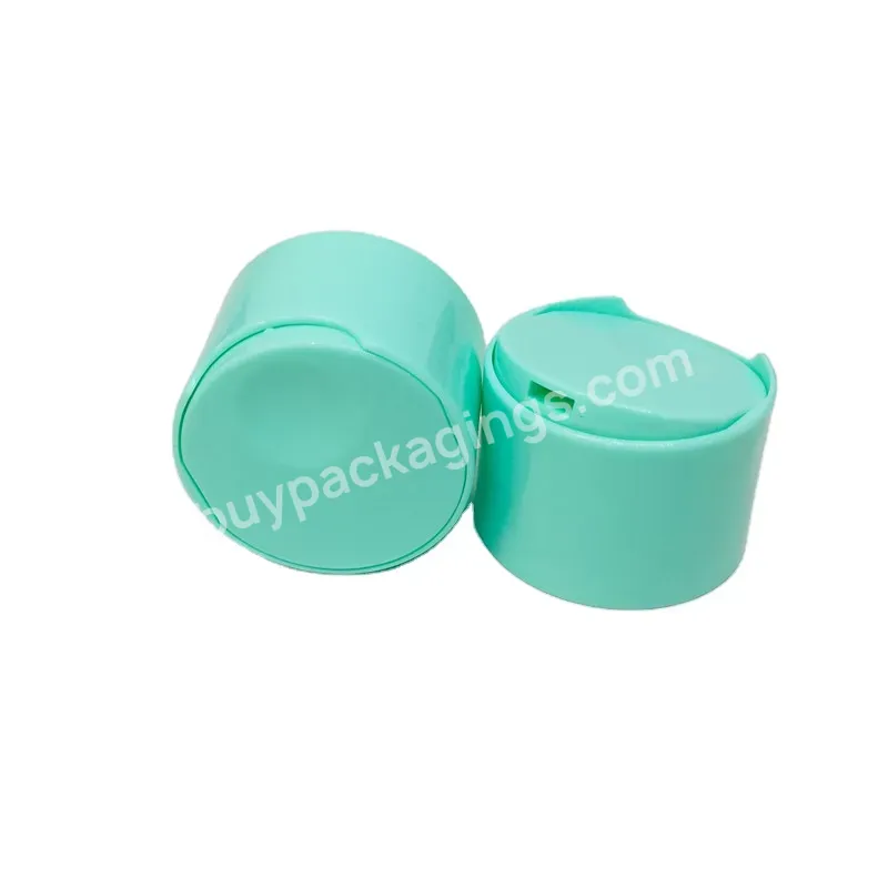 Oem 28/410 Green Blue Pp Plastic Cap Flip Top Lid Plastic Disc Top Press Top Lid