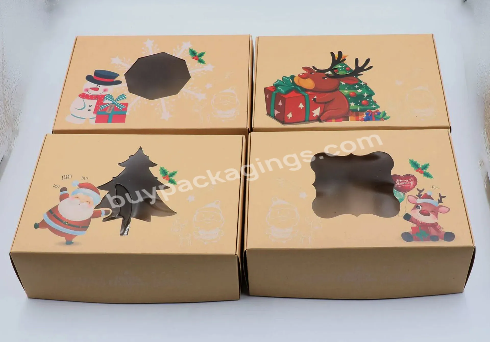 Oem Creative Printing Christmas Packaging Size Printing High-grade Candy Paper Gift Box - Buy Christmas Eve Box,Custom Luxury Paper Gift Box Packaging,Christmas Gift Box Decoration.