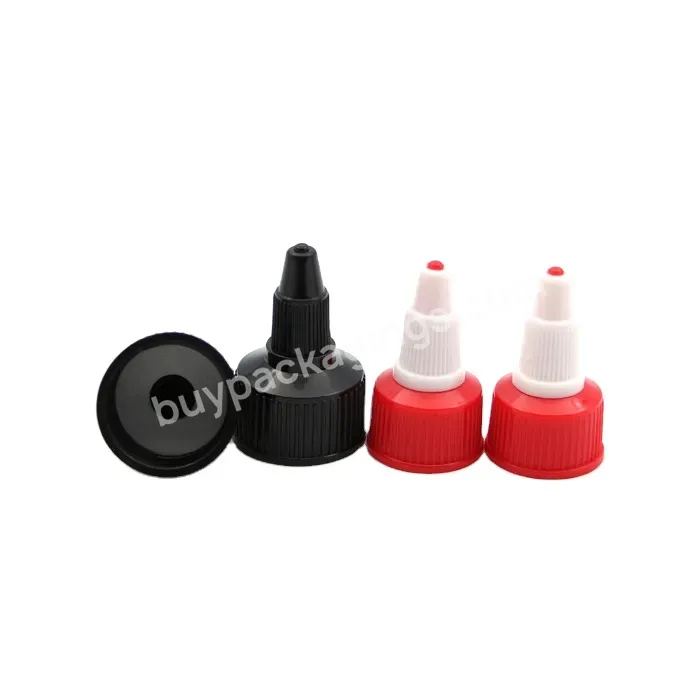 Oem Custom 20/410 Plastic Red Long Nozzle Cap Manufacturer/wholesale Manufacturer/wholesale - Buy Long Nozzle Cap,Plastic Cap With Long Nozzle,Plastic Twist Cap 20/410.