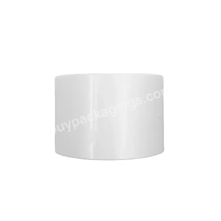 Oem Custom 24mm White Double Wall Design Pp Plastic Disc Top Screw Cap For Lotion Manufacturer/wholesale Manufacturer - Buy 24mm White Disc Top Cap,White Double Wall Disc Top Cap,Disc Top Cap For Lotion.