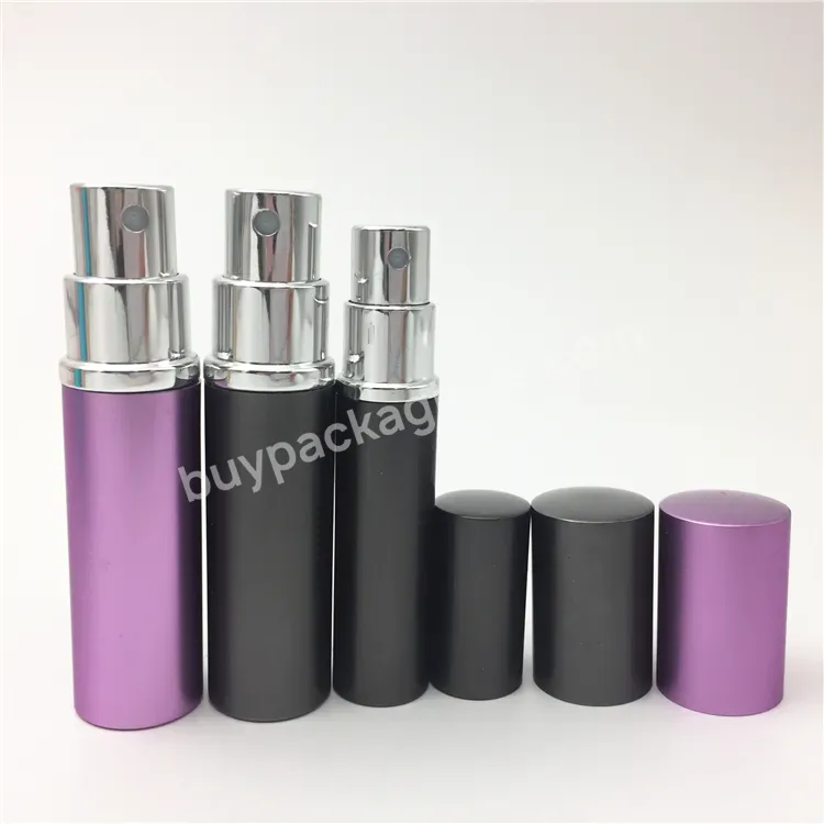Oem Custom 5ml 10ml 15ml 30ml Aluminum Bottle Inside Glass Bottle For Perfume Spray Manufacturer/wholesale Manufacturer/wholesale