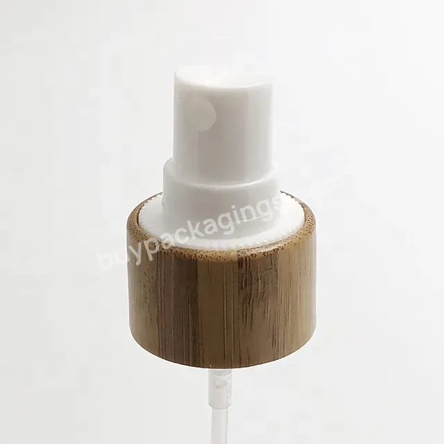 Oem Custom Bamboo Closure White Color Perfume Sprayer 20/410 24/410 Manufacturer/wholesale - Buy Perfume Pump Sprayer,Plastic Sprayer,Perfume Sprayer Nozzle.