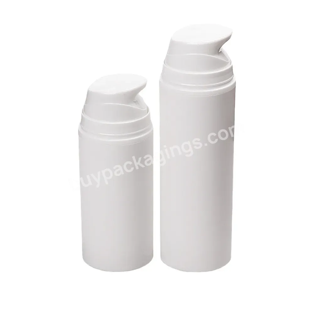 Oem Custom Factory Airless Tight Cosmetic Packaging Bottle Face Cream Packaging Bottle Pp Material - Buy Ice Cream Packaging Material,Pharmaceutical Packaging Material,Protective Packaging Materials.