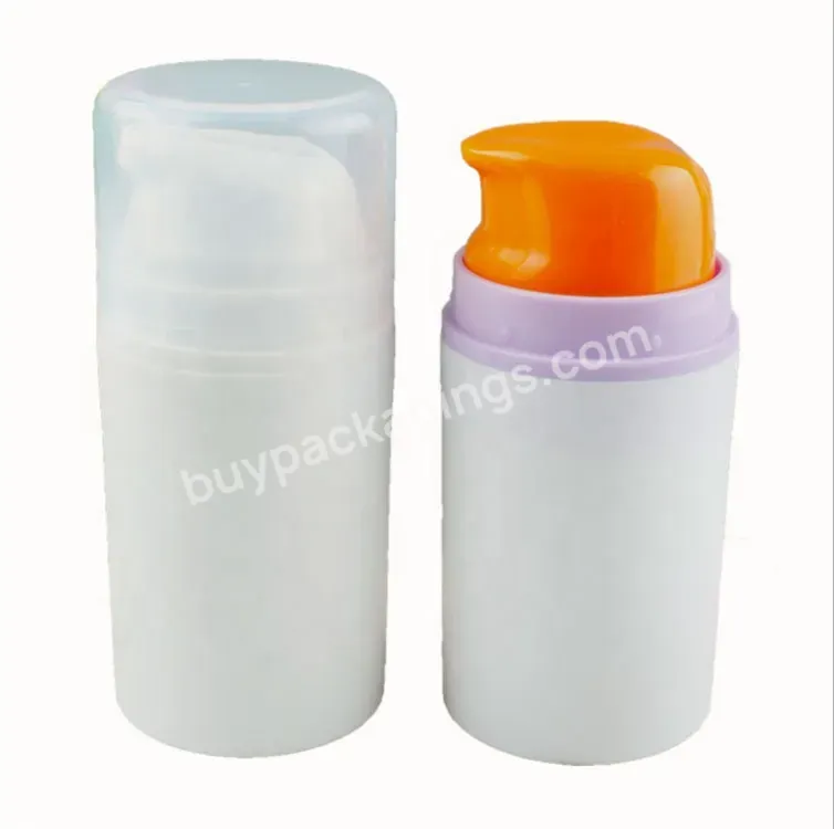 Oem Custom Plastic Vacuum Press Pump Spray Bottles 50ml Manufacturer - Buy Vacuum Spray Bottle 50ml,Plastic Airless Bottle 50ml,50ml Airless Pump Bottle.