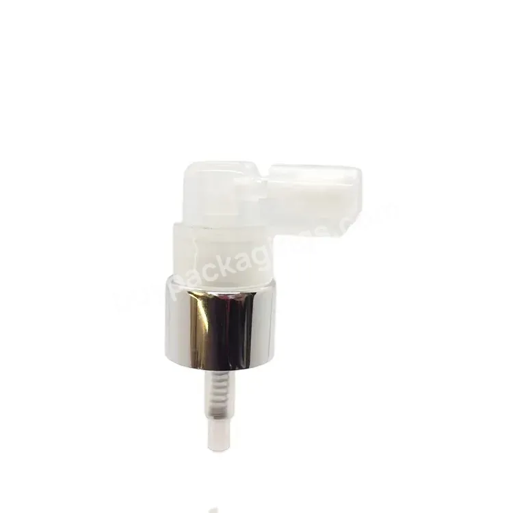 Oem Custom Wholesale Plastic Oral Nozzle Mist Sprayer Aluminum Gold Collar 24/410 Manufacturer/wholesale