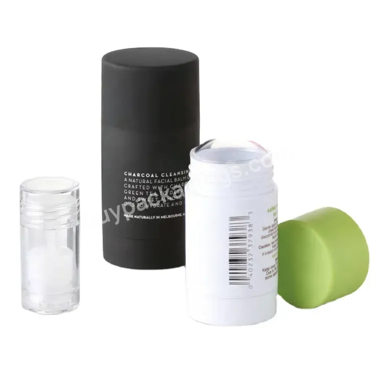 Oem Deodorant Container Lotion Foundation Bar Empty Cosmetic Glue Stick Transparent 30ml 50ml 75ml - Buy Glue Stick Container,Stick Container,Deodorant Container.