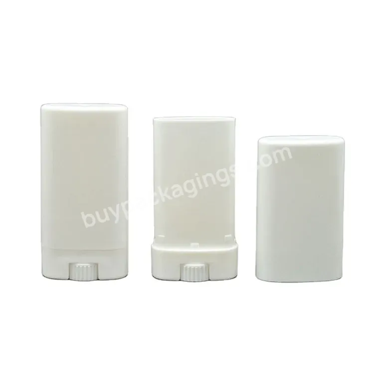 Oem Empty 15g Stick Deodorant Tube Top Filling 0.5oz Empty Black/white Stick Foundation Containers - Buy Stick Containers,Stick Foundation Containers,Foundation Containers.