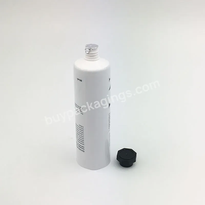 Oem Factory Cosmetics Packaging Laminate Tube 60ml With Octagonal Cover Manufacturer/wholesale - Buy Cosmetic Aluminum Packaging Tube,Bpa Free Cosmetic Packaging Tube,Hair Packaging Tube.