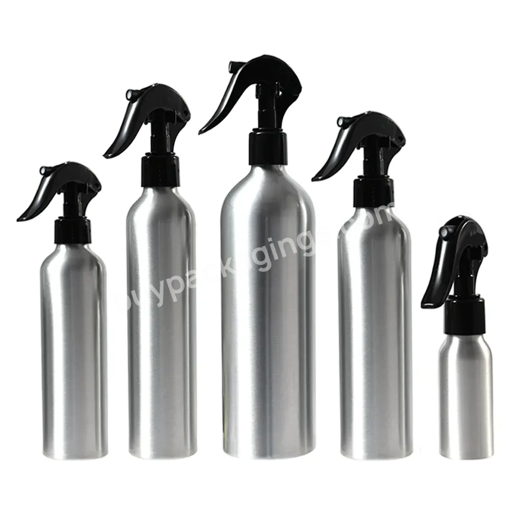 Oem High Quality 30ml 50ml 200ml 250ml 500ml Cosmetic Essential Oil Bottle Aluminum Mist Spray Bottle Wholesale