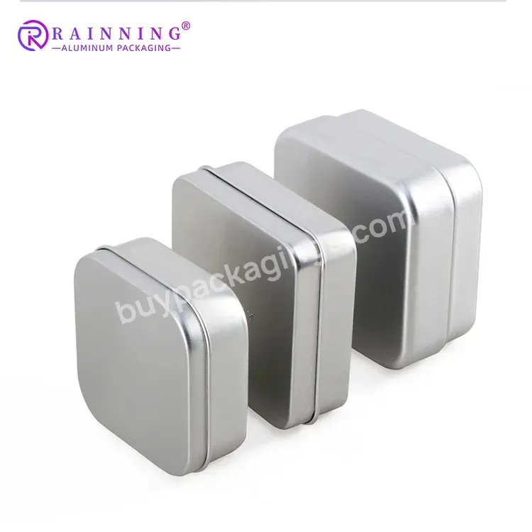Oem Hot Sales Candy Gift Packing Container Metal Tea Tin Can Square Rectangle Aluminum Tin Square Tin Box For Tea - Buy Aluminum Tin Square,Cosmetic Aluminum Tin Square,Metal Tea Tin Can Square Rectangle Aluminum.
