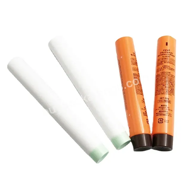 Oem Long Thin Lip Gloss Containers Tube Transparent White Tube With White Lid 10ml To 20ml Logo - Buy Lip Gloss Containers.