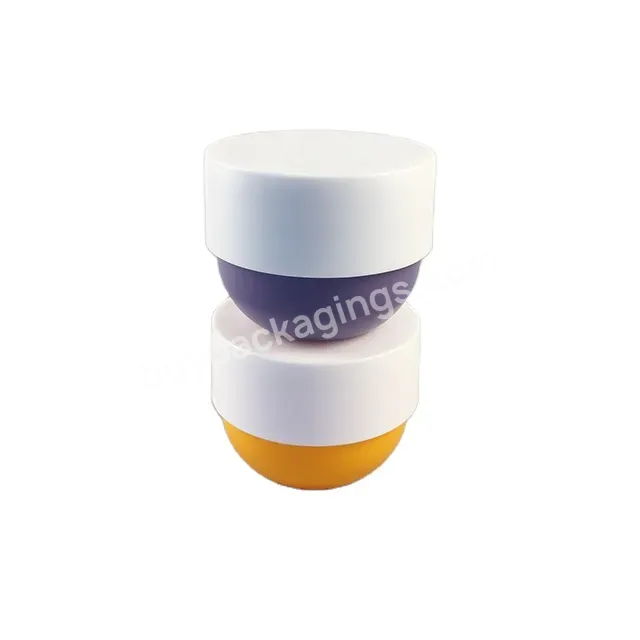 Oem Matt Frost Surface Upside Down Pp Hair Cream Packaging Jar With Screw Lid 150ml 200ml 250ml 300ml