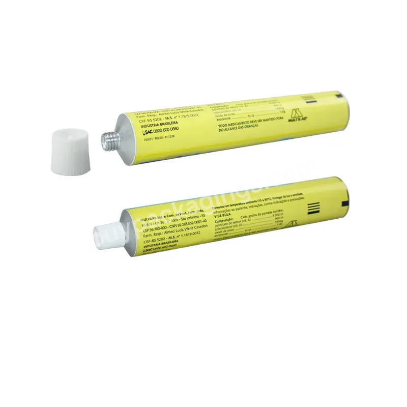 Oem Odm Diameter 13.5-40mm Pharmaceutical Ointment Packaging Tube - Buy Medicine Cream Tube,Aluminum Collapsible Tube,Ointment Tube.
