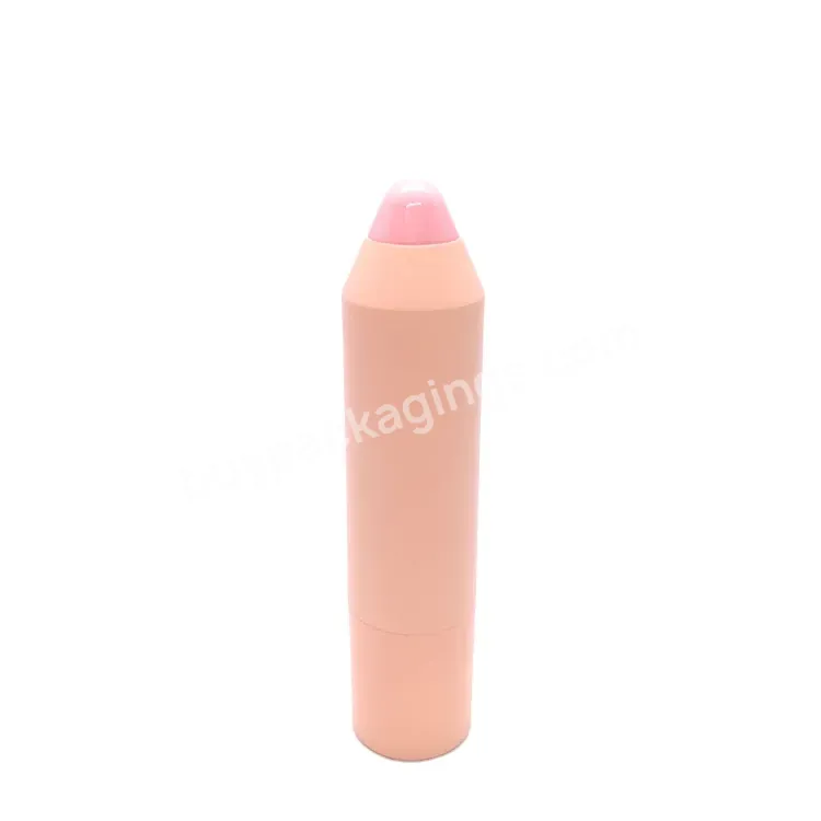 Oem Oem Custom 2022 New Luxury Pencil Shape Lip Balm Tube Empty Custom Pink Lipstick Container For Cosmetic Packaging - Buy Lip Balm Tube,Lipstick Container,Empty Lip Balm Tube.