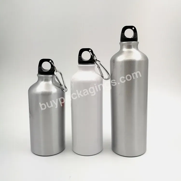 Oem Oem Custom Natural Silver Aluminum Sport Water Bottle With Screw Cap And Keyring Manufacturer/wholesale - Buy 300ml Aluminum Sport Water Bottle,Aluminum Sport Water Bottle With Carabiner,300ml Sport Water Bottle.