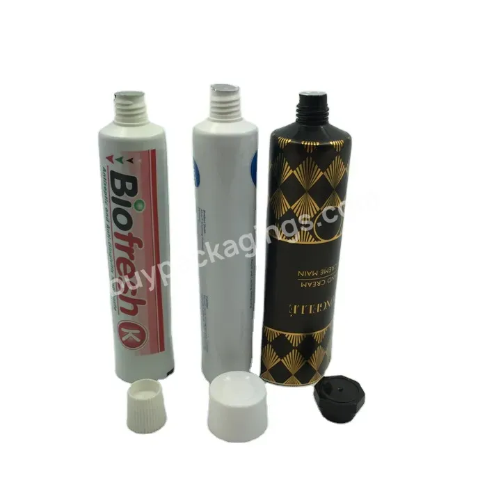 Oem Oem Plastic Laminated Tubes Packaging Laminated Tube Empty Hotel Aluminum Toothpaste Tube With Screw Lids - Buy Cosmetic Tube,Toothpaste Tube Packaging,Personal Care Tube.