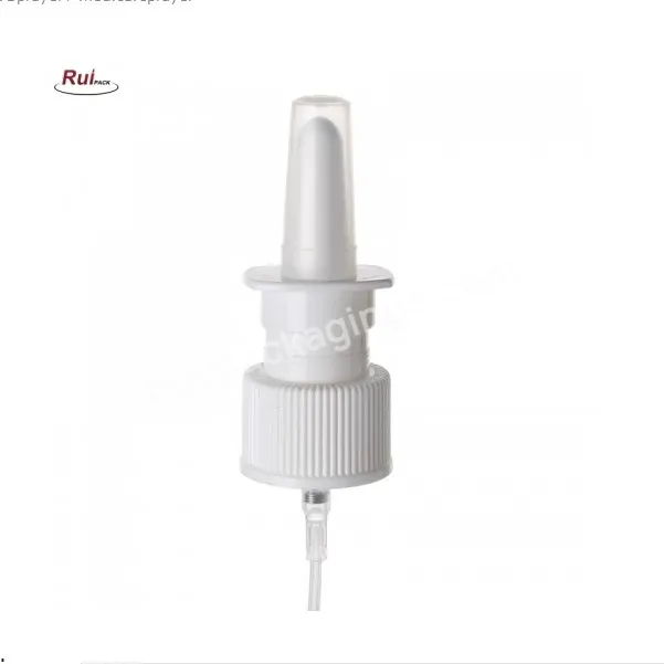Oem Oem Professional Production Nasal Spray White Medical Atomizer Sprayer 20/410 24/410 - Buy 20/410 Medical Atomizer,Nasal Sprayer,Long Nozzle Sprayer.