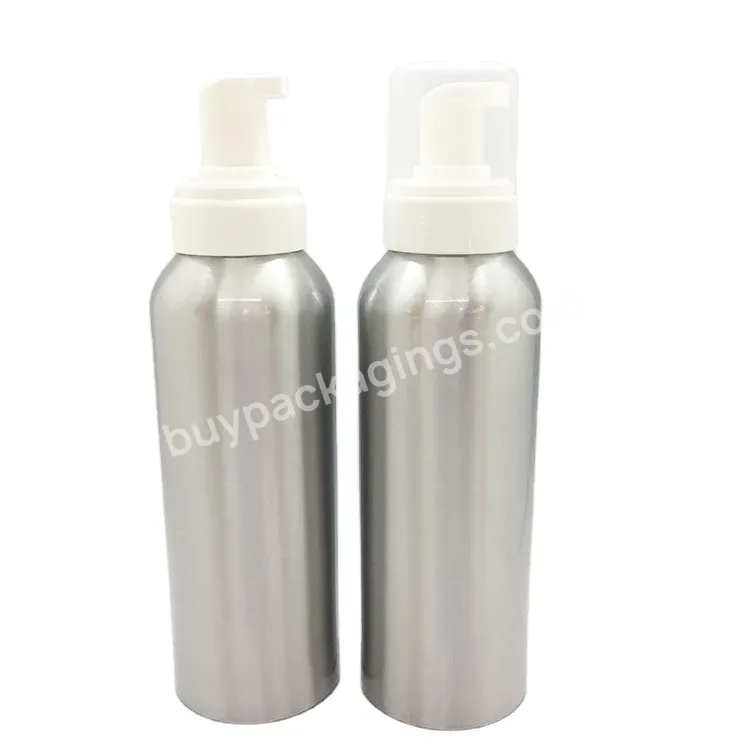 Oem Oem Wholesale 500ml Soap Dispenser Aluminum Empty Bottle Silver Color Manufacturer/wholesale