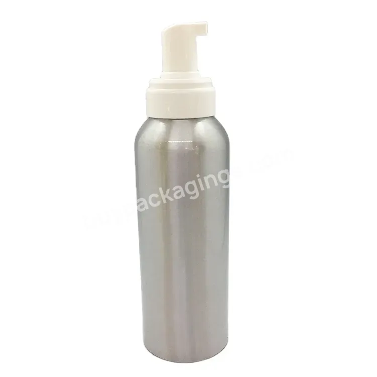 Oem Oem Wholesale 500ml Soap Dispenser Aluminum Empty Bottle Silver Color Manufacturer/wholesale