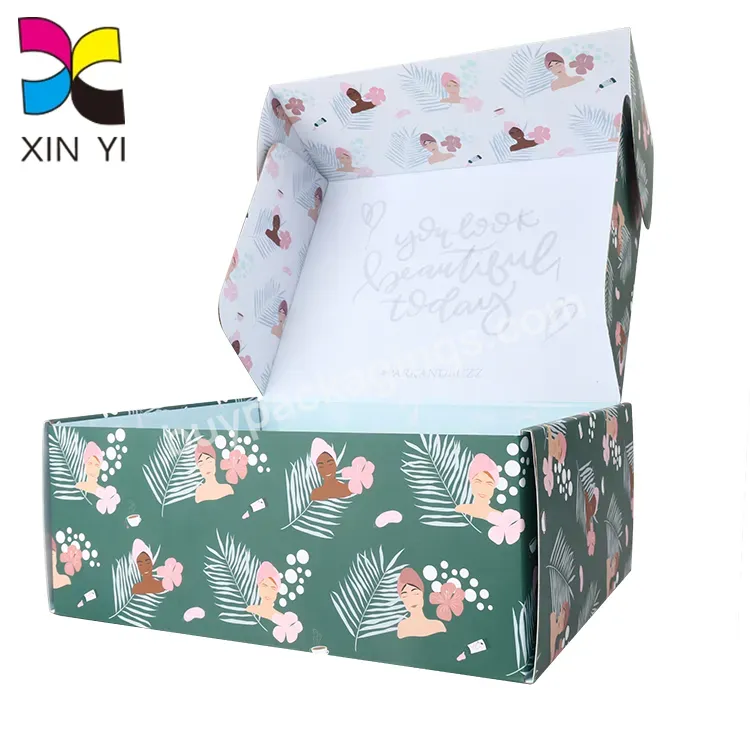 Oem Printing Shoes Gift Packaging Shipping Folding Corrugated Custom Logo Paper Boxes
