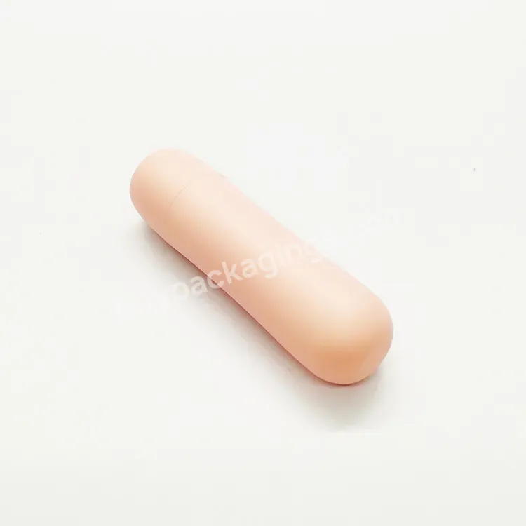 Oem Rts 3.5g Round Lip Stick Tube Lip Glossy Balm Tube Plastic Bottle Beauty Packaging Manufacturer/wholesale - Buy 3.5g Lip Glossy Container,Lip Gloss Tube,Beauty Packaging.