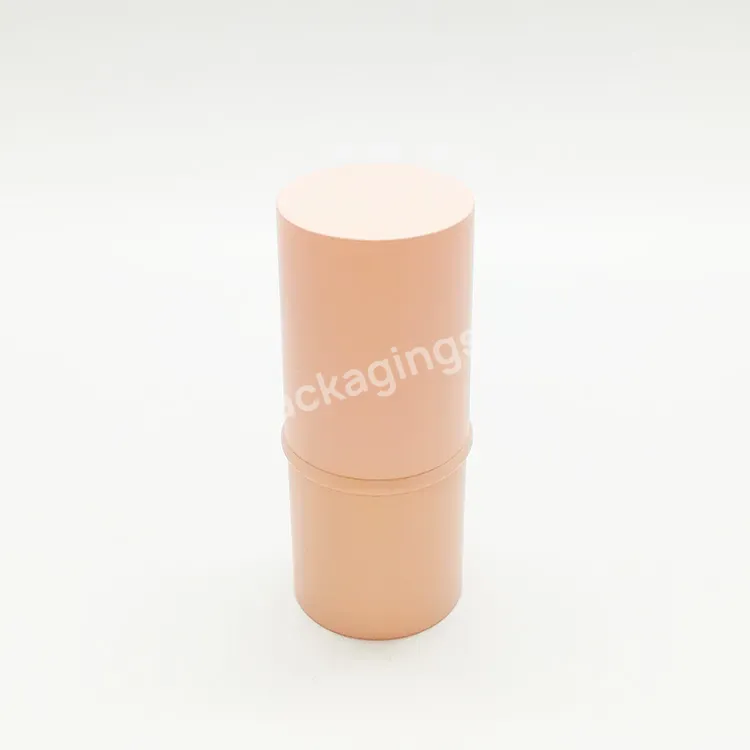 Oem Rts 6g Cylinder Round Foundation Bar Plastic Lip Balm Tube Lip Glossy Balm Tube Beauty Packages Manufacturer/wholesale - Buy 6g Foundation Bar,Lip Balm Tube,Lip Glossy Tube.