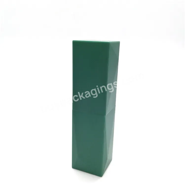 Oem Rts Luxury Cosmetics Packaging Refillable Custom Empty Green Lipstick Tube Magnetic Lip Stick Containers Tube Private Logo - Buy Lipstick Tube,Lipstick Container,Lipstick Tube Packaging.