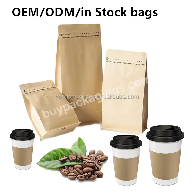 Oem/odm Aluminum Foil Label Coffee Bags Flat Bottom Zipper Bag - Buy Flat Bottom Zipper Bag,Aluminum Foil Label Coffee Bags,Zipper Bag.