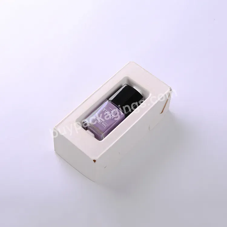 Oem/odm Cosmetic Custom Biodegradable Sugarcane Raw Materials Mold Packaging For Nail Polish - Buy Cosmetic Packaging,Cosmetic Inner Tray,Biodegradable Ecofriendly Packaging.