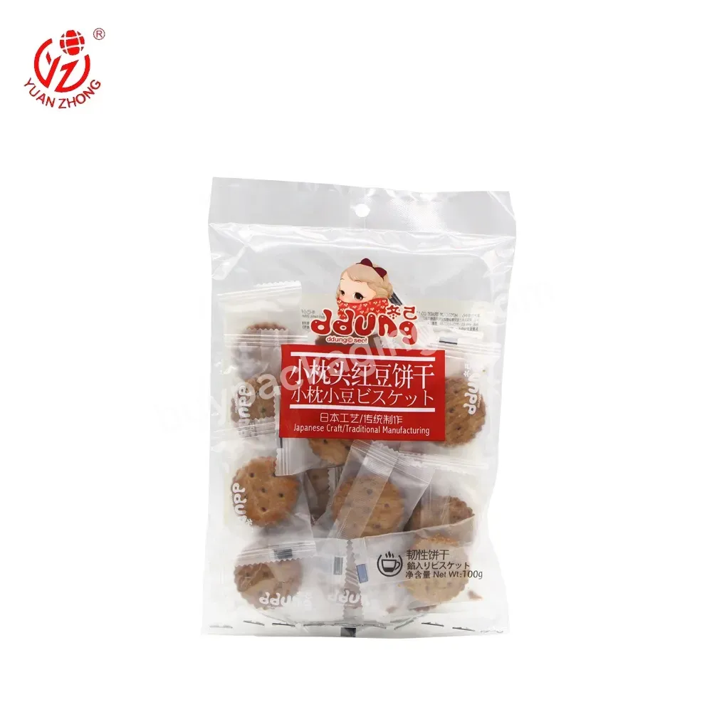 Oem/odm Printing Food Grade Clear Plastic Food Packaging Bag For Biscuit/cookie/cake/croissant Packaging - Buy Plastic Bag,Biscuit Packaging,Clear Packaging Bag.