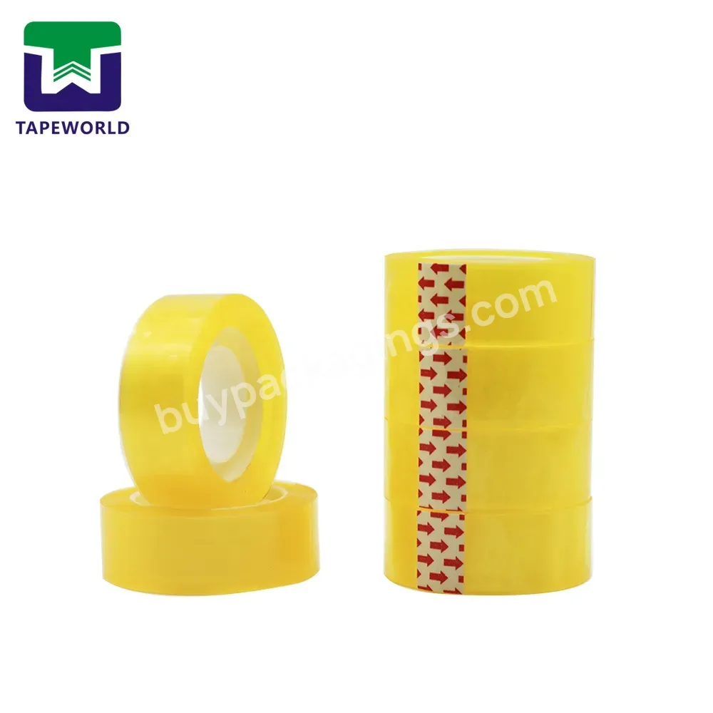 Office Stationary Set Adhesive Stationery Tape - Buy Easy Tear Stationery Tape,Bopp Stationery Tape,Plastic Core Stationery Tape.